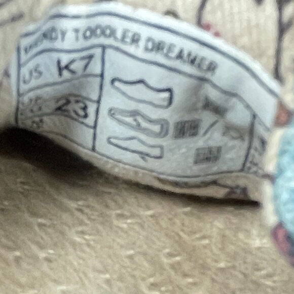 HEY DUDE Wendy Toddler Dreamer Girl's 7 K7 Multicolor Comfort Sneakers Shoes - Picture 9 of 9